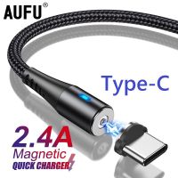AUFU Magnetisch Kabel USB zu USB-C 2.4A Schnellen Aufladen