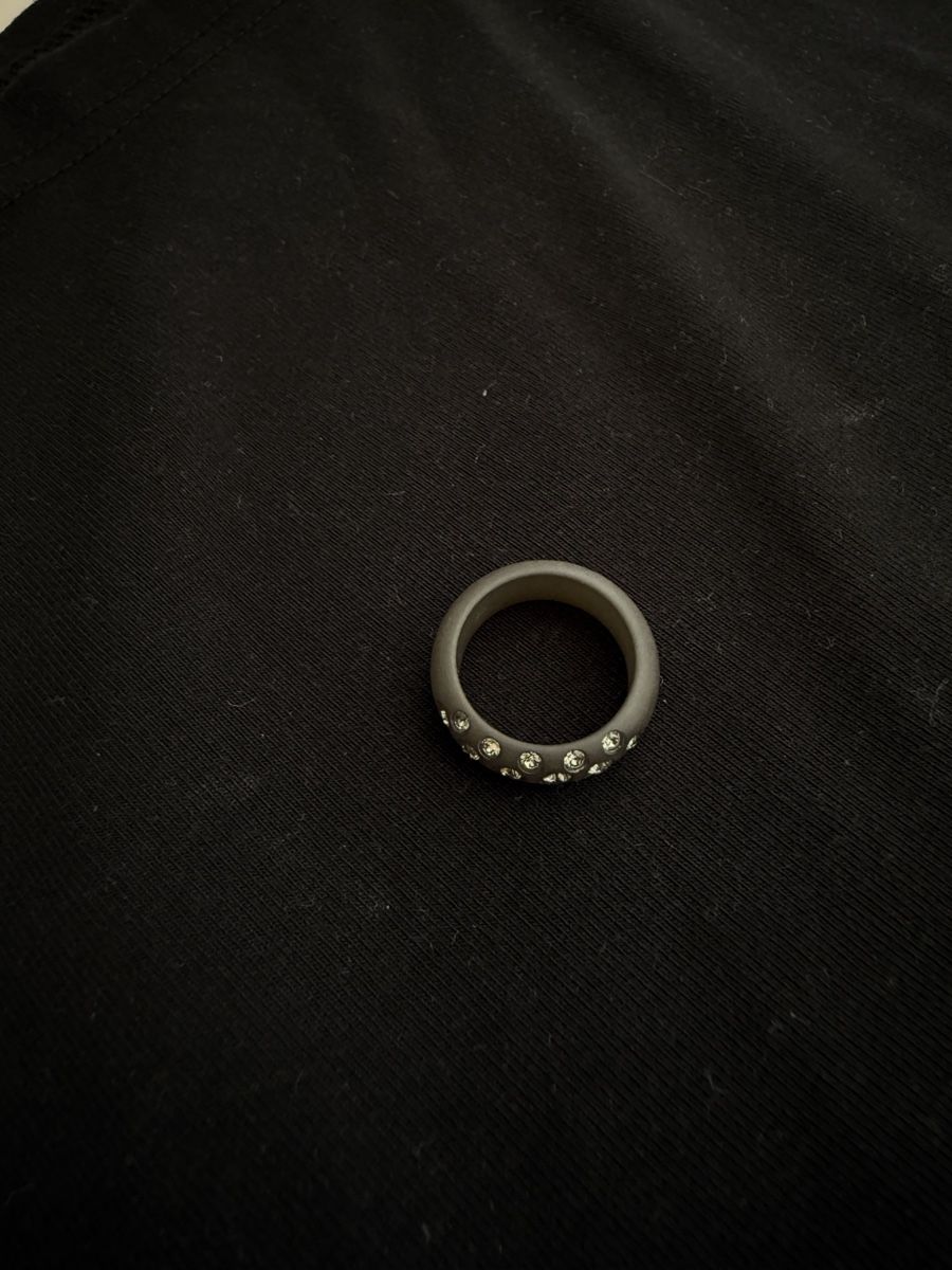 Ringe: Ring mit Swarovski Steinen, Grau / Silber, Statement Ring – Neu (gemäss Beschreibung) aus Winterthur von fij_f65r