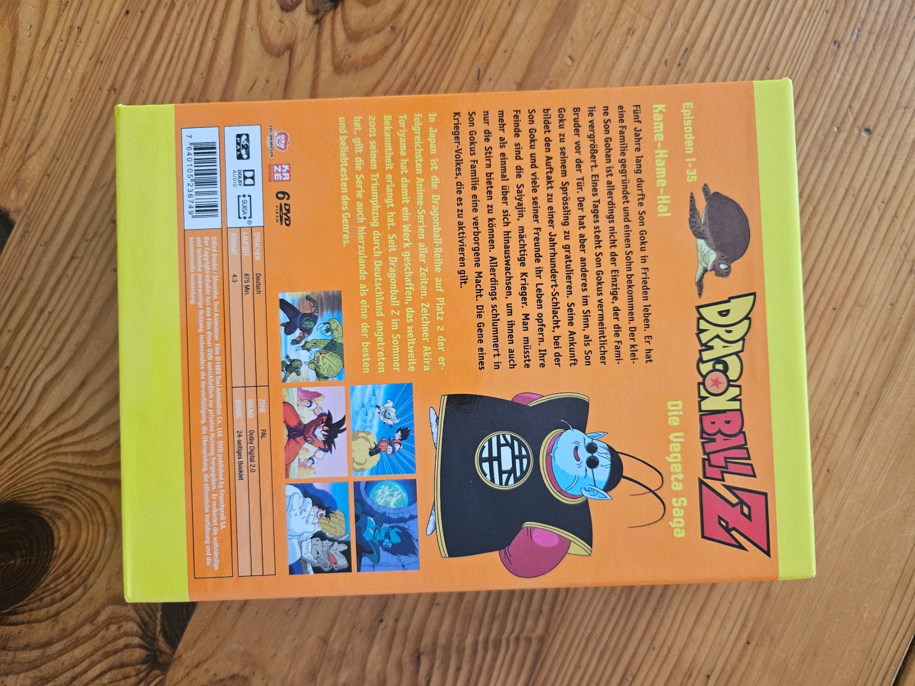 Tutti i DVDs: Dragonball Z Box 1 – Usato da Wiler b.Utzenstorf venduto da Taemy_Suu 1