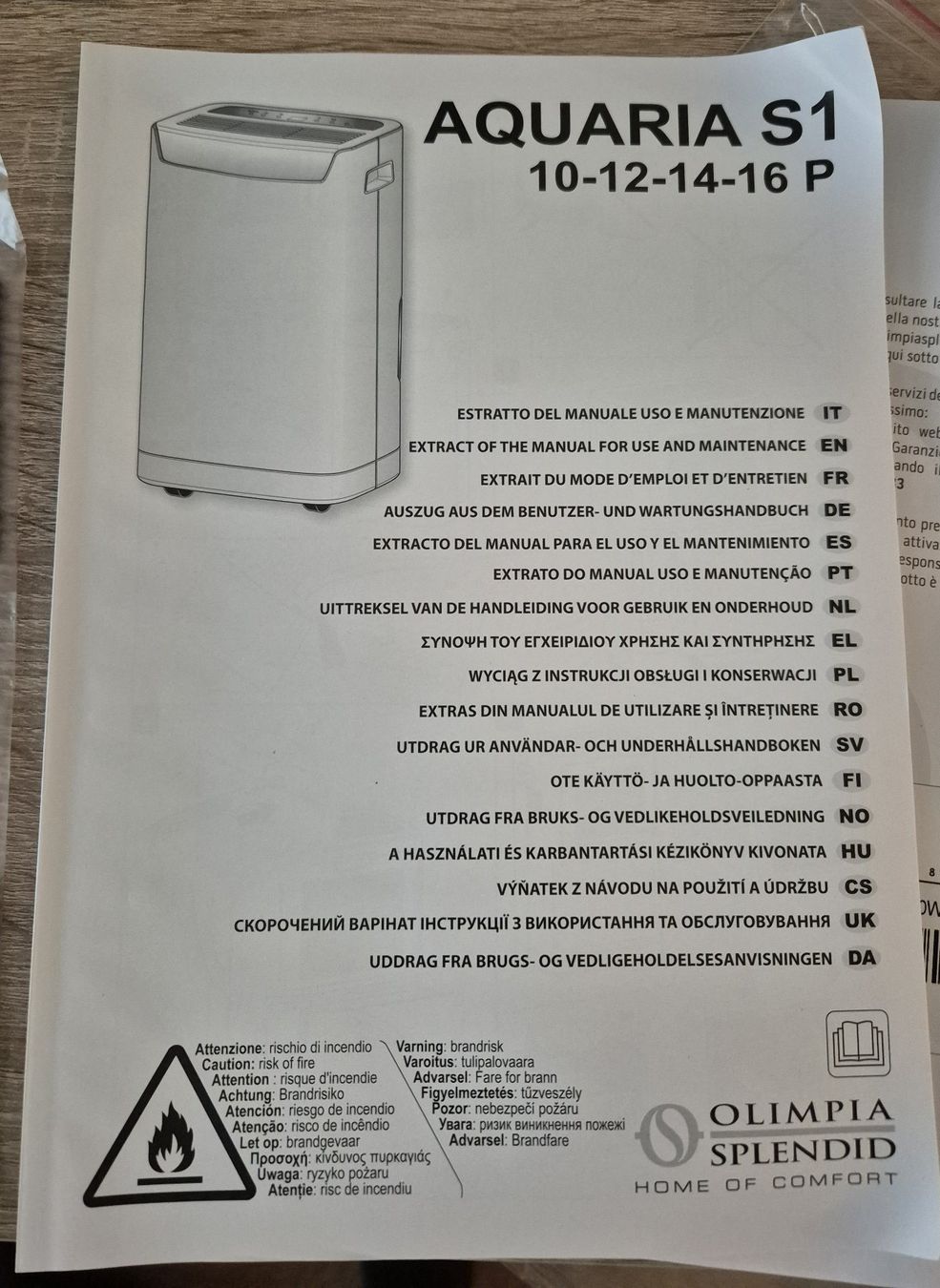 Deumidificatori: Olimpia Splendid Aquaria S1 14P – Usato da Weiach venduto da ZHmakitiAG 6