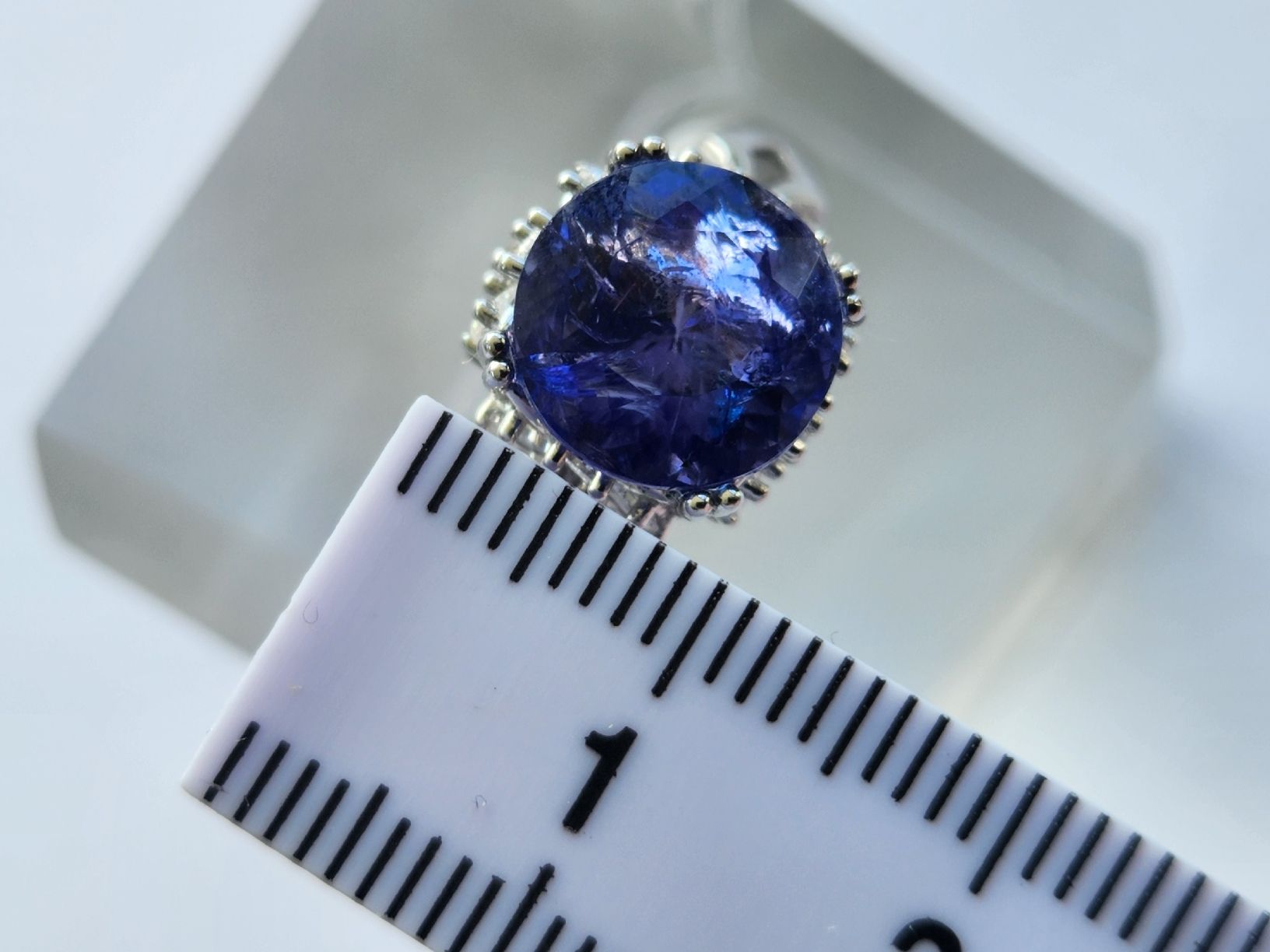 Anelli: Einzigartiger grosser Tansanit Ring, Silber 925, ca. 55 – Nuovo (secondo la descrizione) da St. Gallen venduto da GIULESGG 8