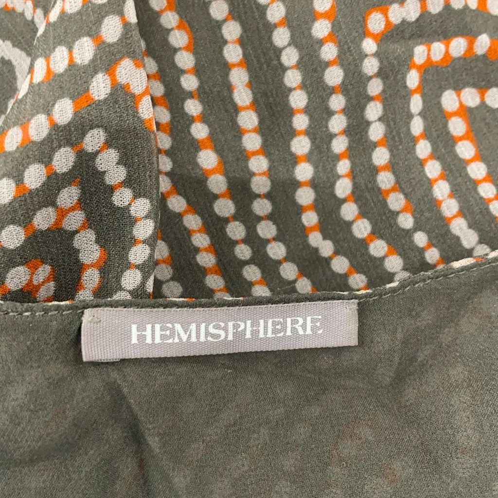 Hemisphere Chemisiers: Hemisphere Blouse 100% Silk printed size S  – D'occasion à Lausanne par Danash 2