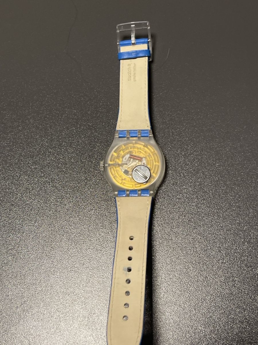 Swatch Montres: Swatch X-Large "Ocean Ripple" (codice SUDK103) – D'occasion à Basel par ANdry93 1