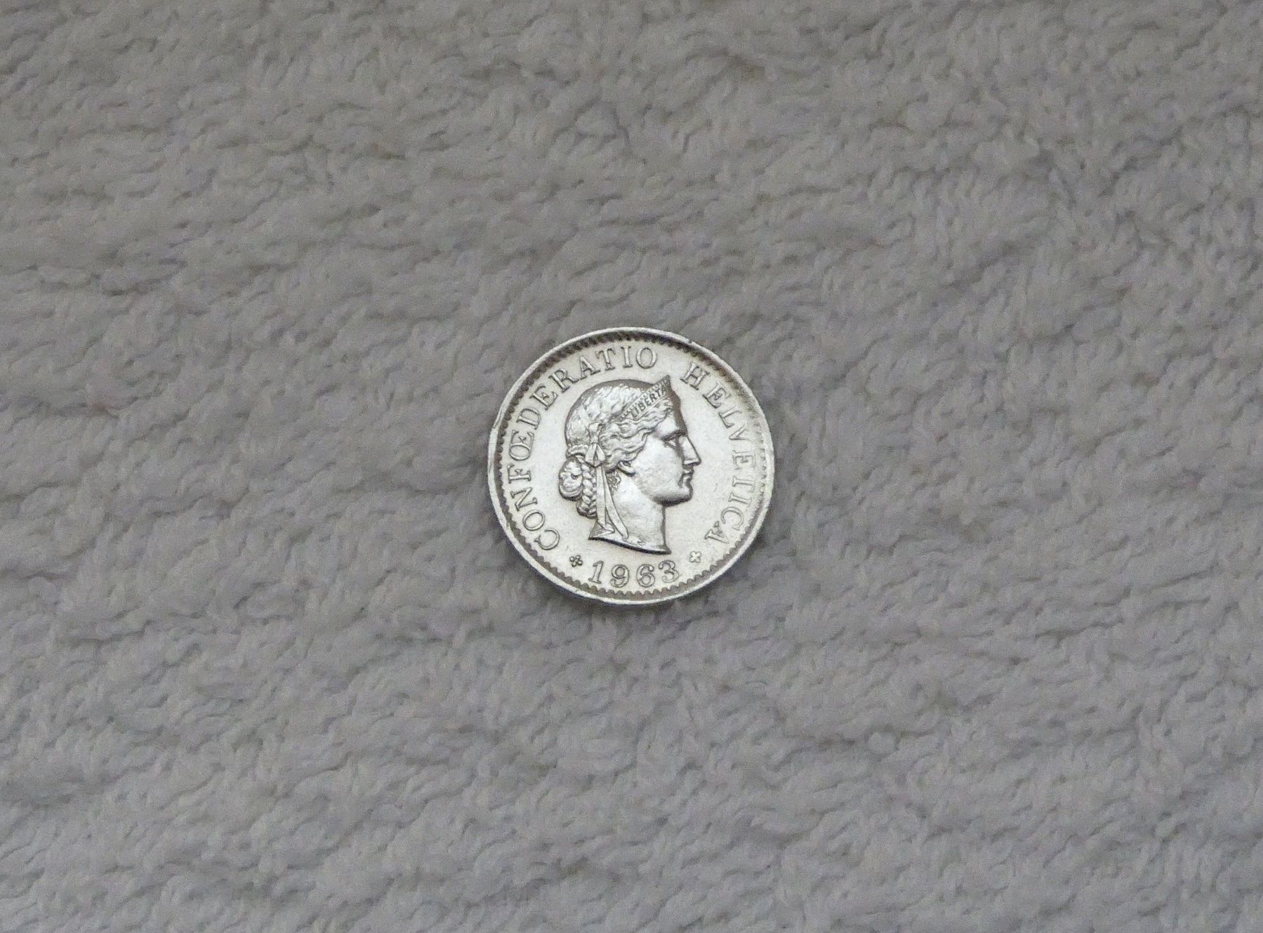 Tutti le monete: 5 centimes/rappen 1963 – Usato da Nyon venduto da Ilmi09