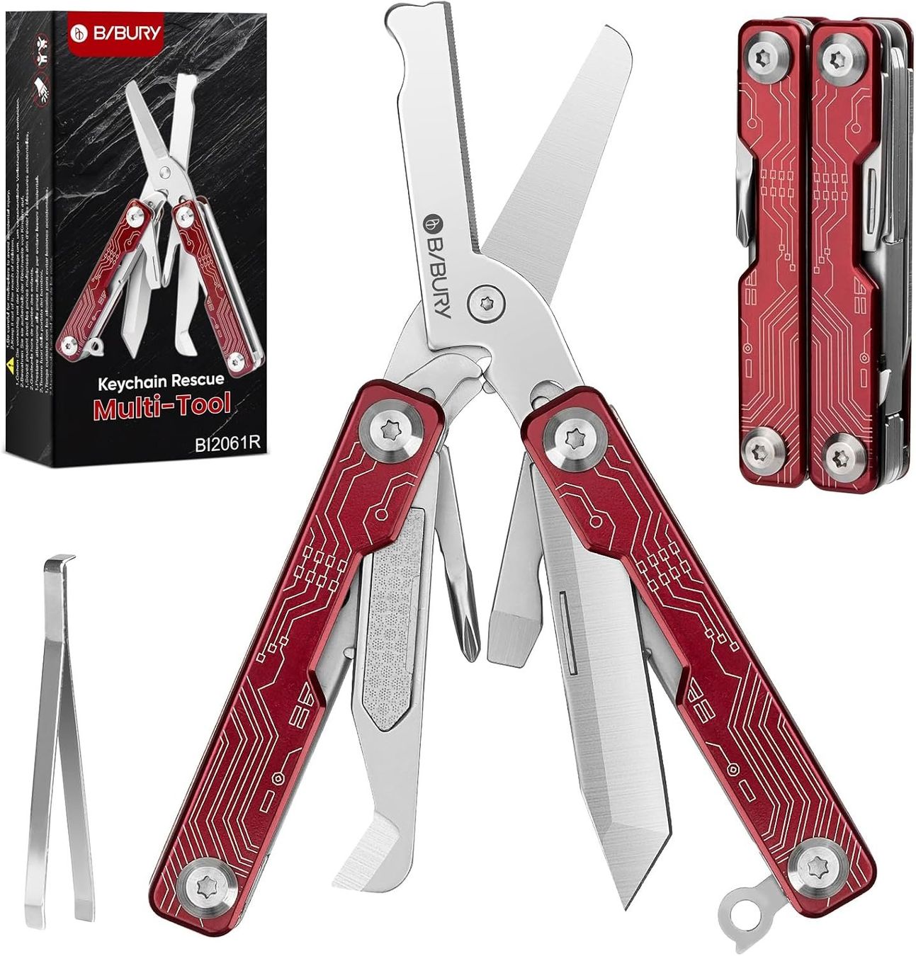 Alle Werkzeuge: Multitool mit Klappschere – Neu (gemäss Beschreibung) aus Rotkreuz von Squirrel_00
