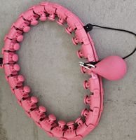 Pinker Gewichts-Hula-Hoop Reifen