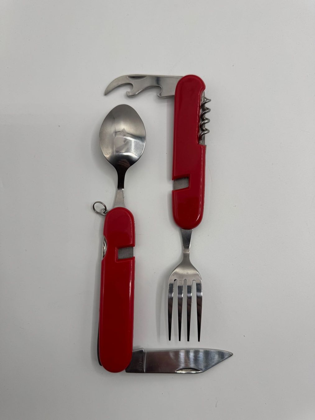 Couteaux de poche: Campingbesteck Sackmesser mit Löffel & Gabel – D'occasion à Sachseln par BONATI01 3