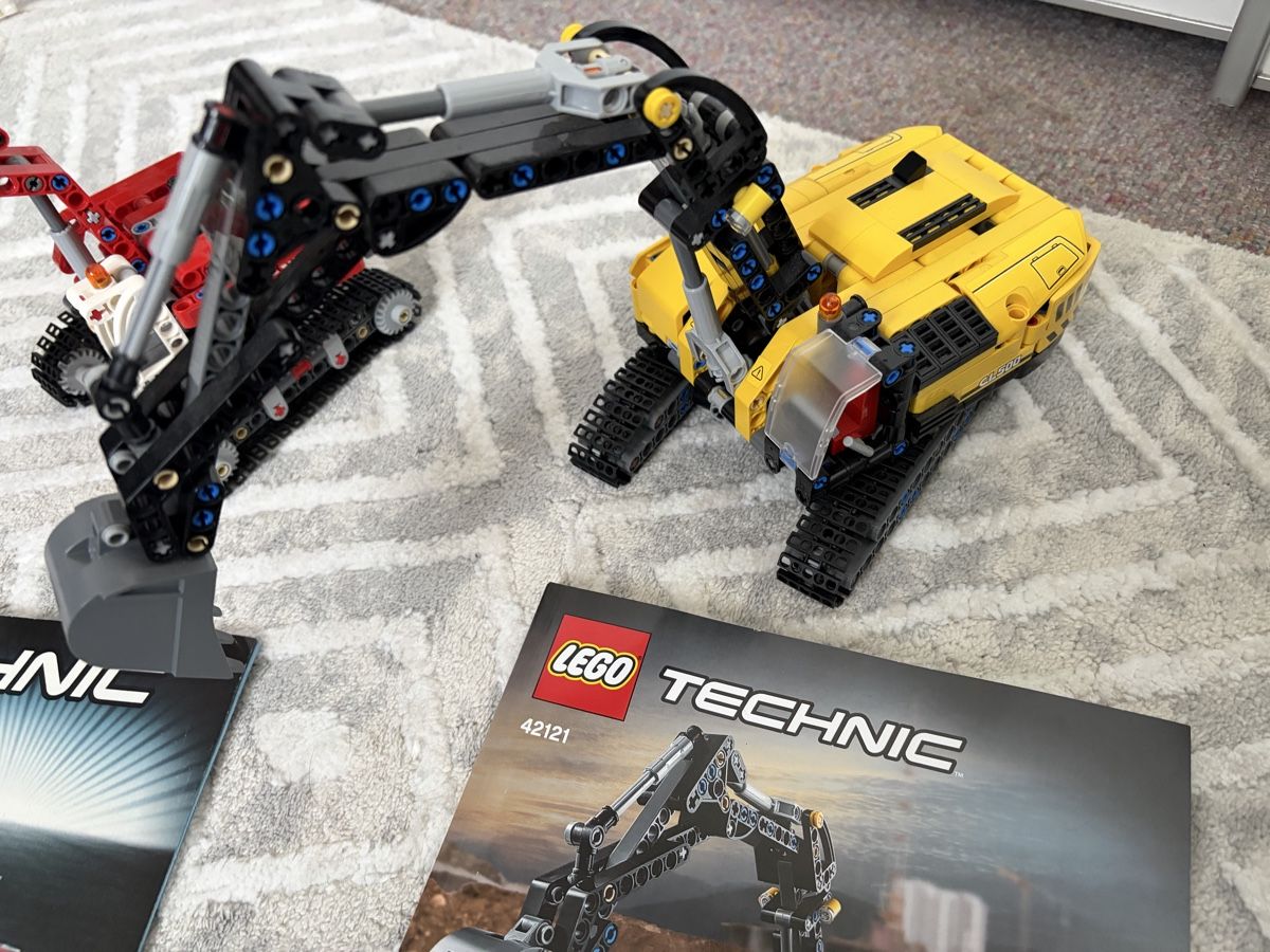 Lego Giocattoli: -Lego Technic 42121, Hydraulikbagger, Grubenbagger 42023 – Usato da Sevelen venduto da gsandax 1