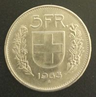 5 Franken Münze 1965