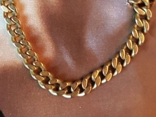 Catenine: Edle, sehr stabile Panzerkette – Nuovo (secondo la descrizione) da Unterägeri venduto da Altgoldschmuck 1