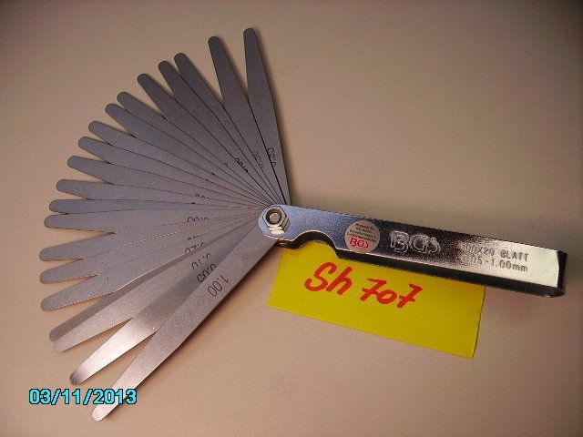 Misurare: Fühlerlehre 20 Blatt, 100mm – Usato da Urtenen-Schönbühl venduto da ATELIERXXI