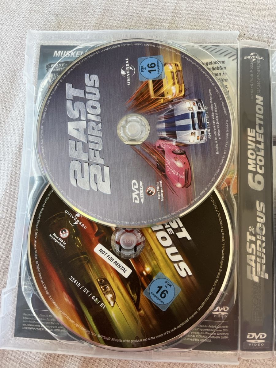 Tous les DVDs: Fast and the Furious 6 DVDs – D'occasion à Entlebuch par san_w2dn 1