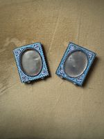 Deux Cadres  micro-mosaïque XIXe siècle