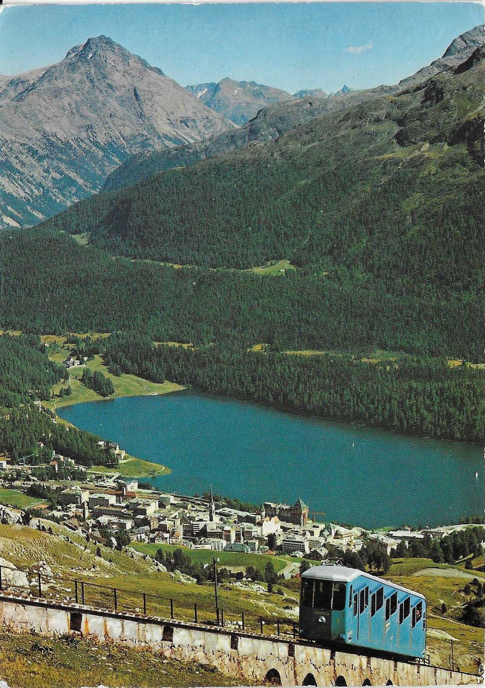 Cartes postales: St.Moritz Corviglia-Bahn – D'occasion à Rothrist par Stranglehold