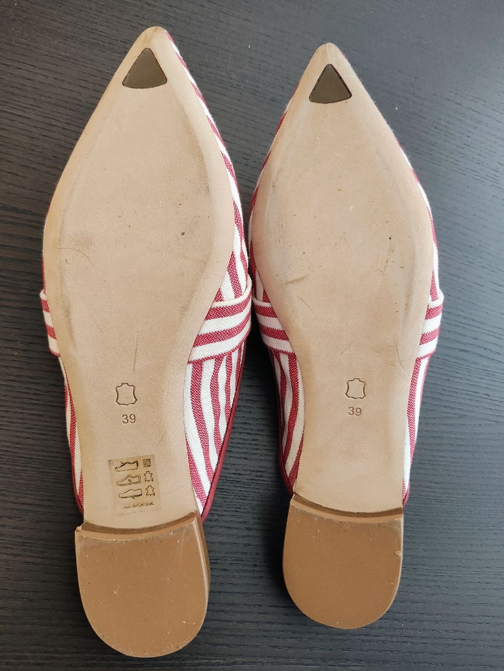 Scarpe da donna: Mules gestreift Grösse 39 (eher 38) – Usato da Pfäffikon ZH venduto da delila.bo 2