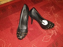 Schwarze Heels Gr.39