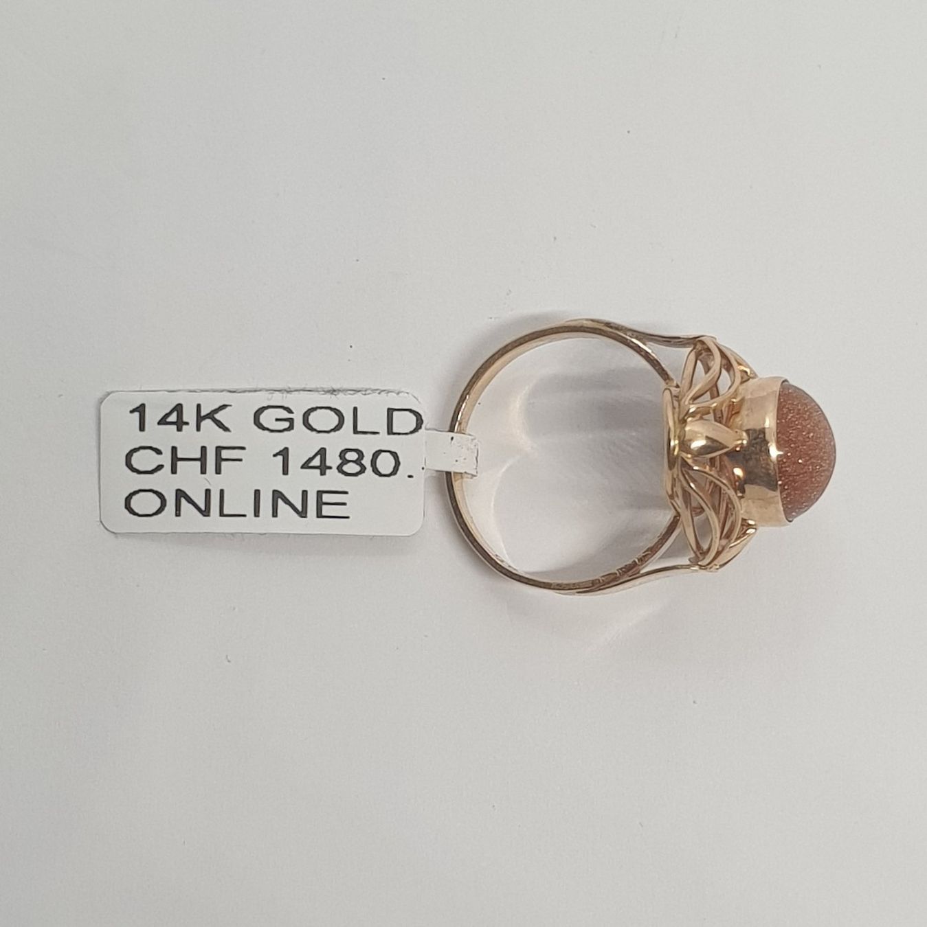 Anelli: Echt 14K Gold Ring – Usato da Luzern venduto da Goldhaus-Luzern 2