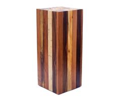 Beistelltisch 75 x 30 x 30 cm Hocker Tisch Holz Treibholz