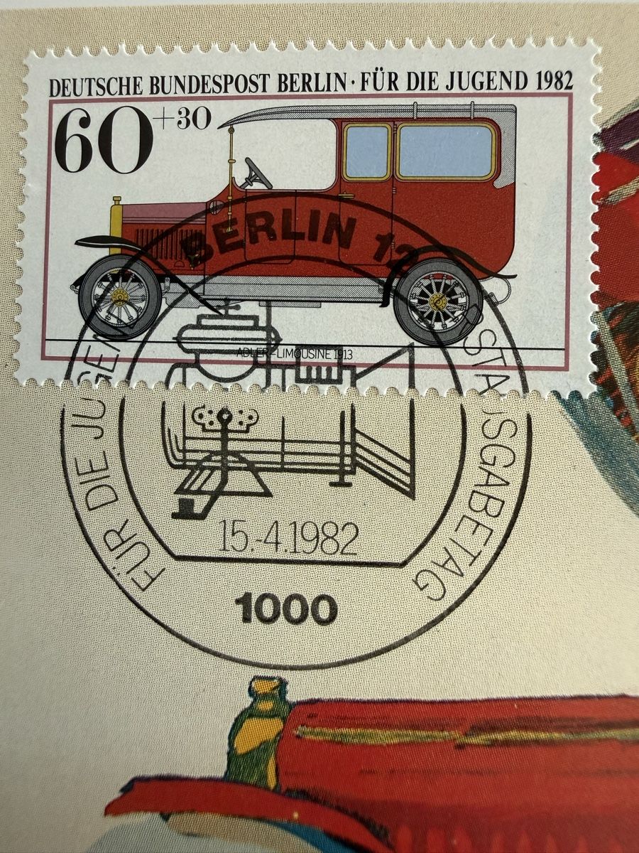 Alle Briefmarken: Maximumkarte 1982 – Gebraucht aus Grenchen von Bastet007 3