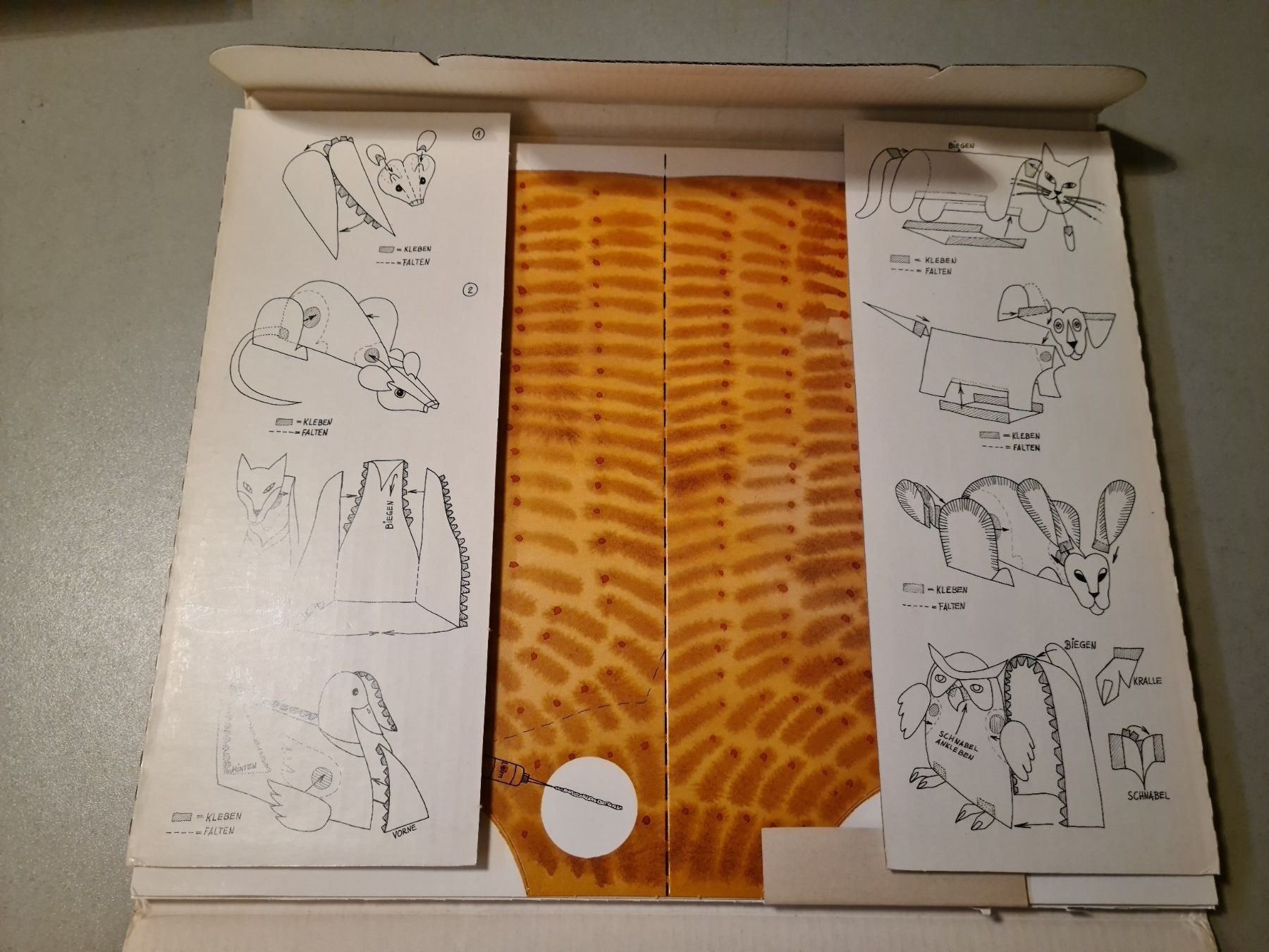 Kit bricolage: 7 Tier-Sujets zum ausschneiden – Nuovo (secondo la descrizione) da Erstfeld venduto da Uhu1980 2