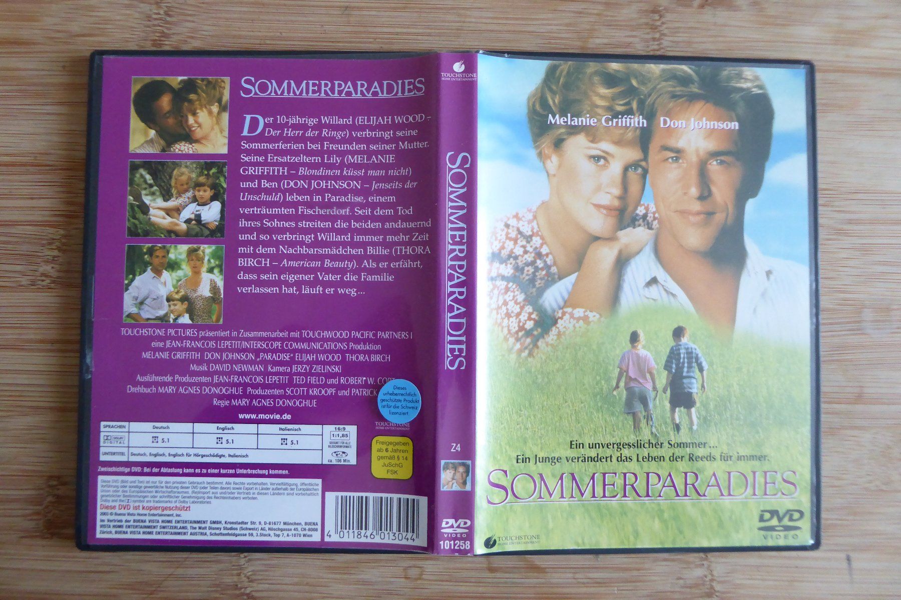 Tutti i DVDs: DVD Sommerparadies Melanie Griffith Don Johnson – Usato da Allschwil venduto da Summelsarium