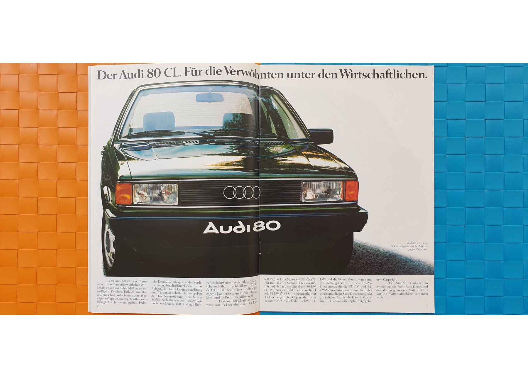 Riviste & Magazine: AUDI 80 1982 - Prospekt / Katalog – Nuovo (secondo la descrizione) da Viganello venduto da CARLiteratur 4