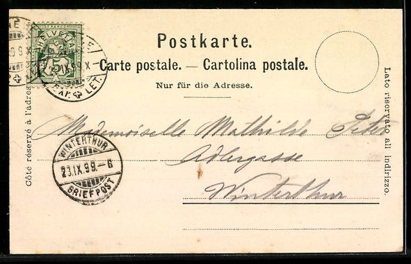 Cartoline postali: AK Genève, Les Mouettes – Usato da Berlin venduto da bartko-reher 1