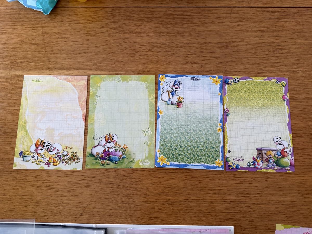 Carta: Briefpapier Set Diddl  – Usato da Buchs SG venduto da mei_6dnn
