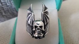 Spezieller Herren Totenkopf-Ring
