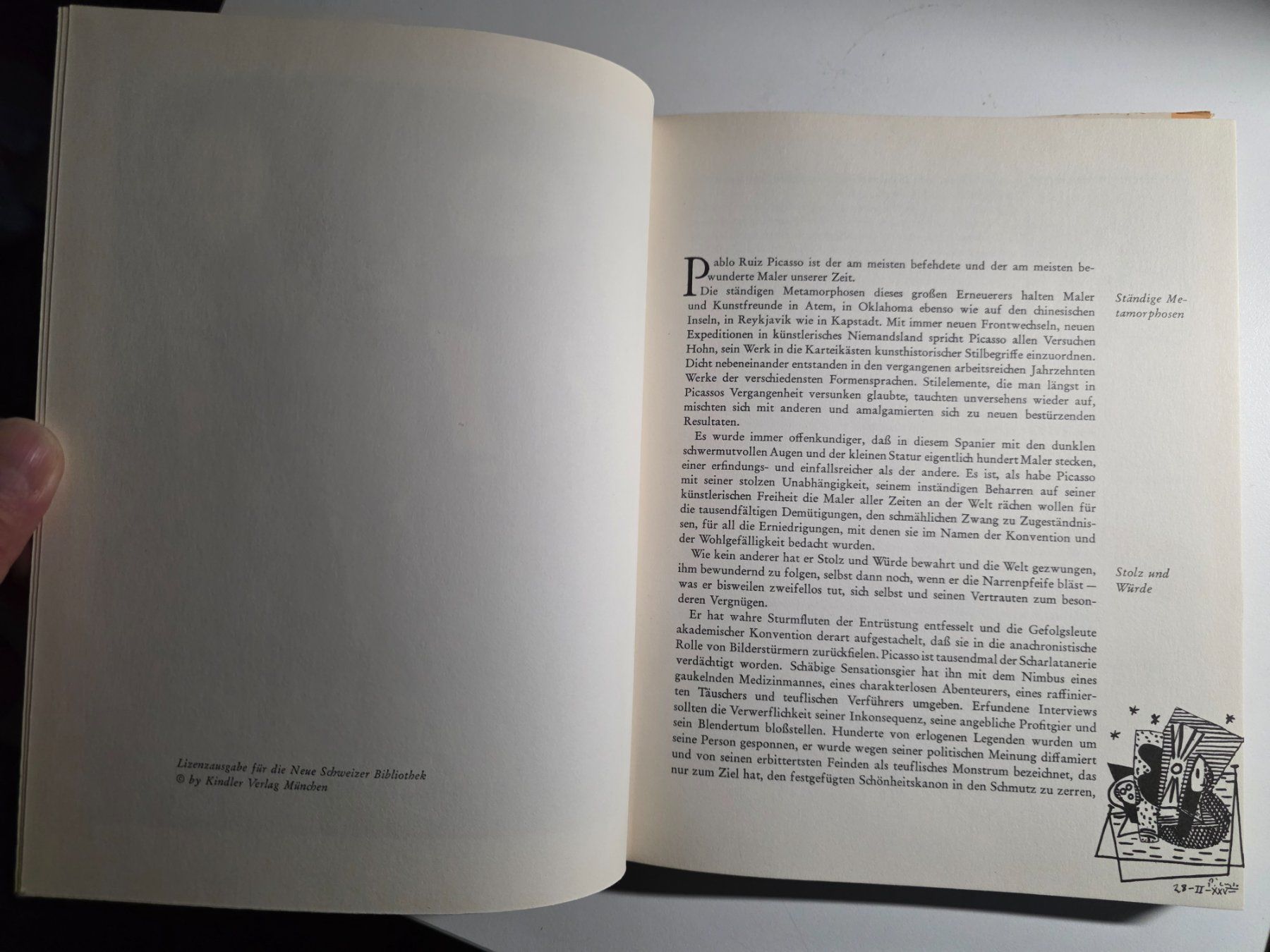 Libri: Picasso - Eine Bild Biographie - Lothar Günther Buchheim – Usato da Walterswil BE venduto da Lonitti 4