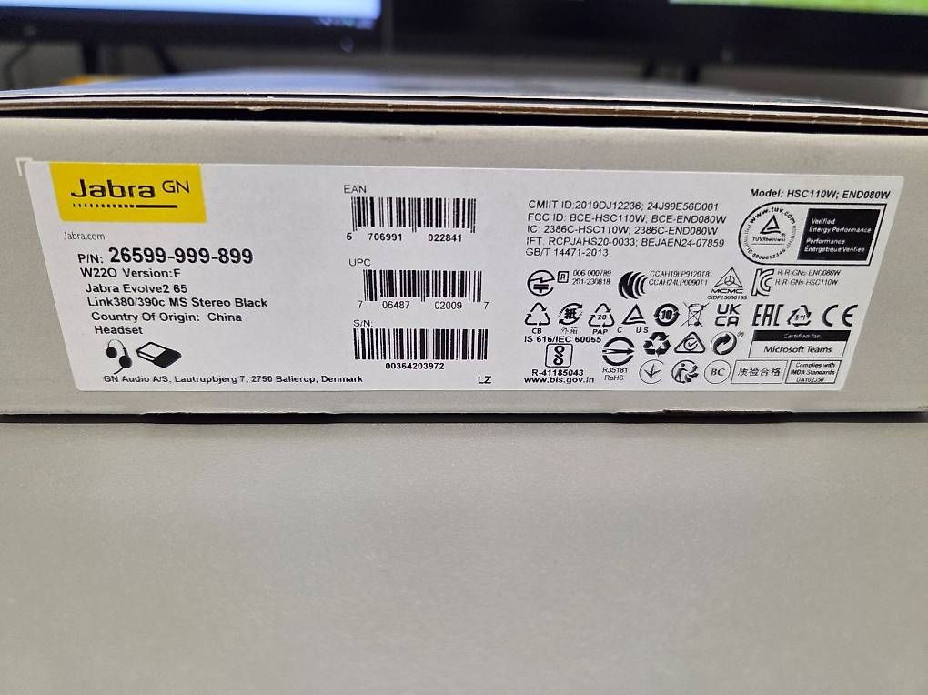 Kopfhörer: NEU: Jabra Evolve 2 65 – Gebraucht aus Utzenstorf von hpcalulator 1