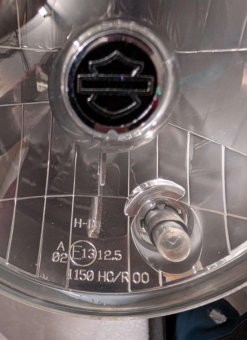 Harley-Davidson Fari: Original Harley-Davidson 883 Scheinwerfereinsatz – Usato da Bonstetten venduto da Rm2003 1