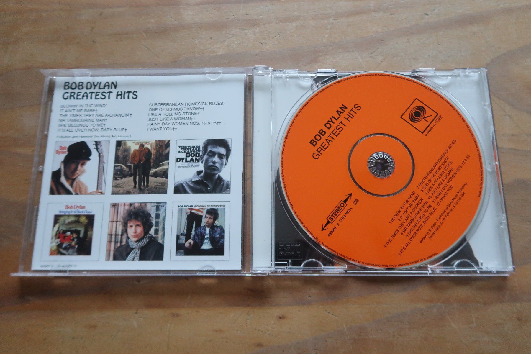 CD: BOB DYLAN - GREATEST HITS - CD – Usato da Basel venduto da Patiscat 3