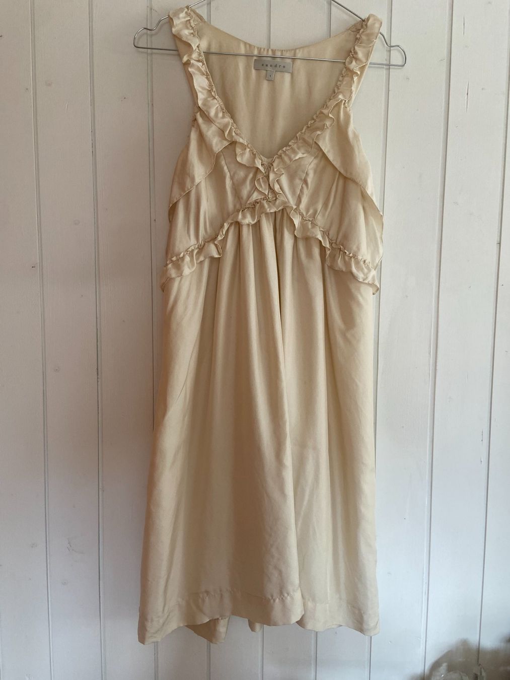 Sandro Vestiti: Sandro Kleid gr. S / 100% Seide – Usato da Jonen venduto da Lux.K.