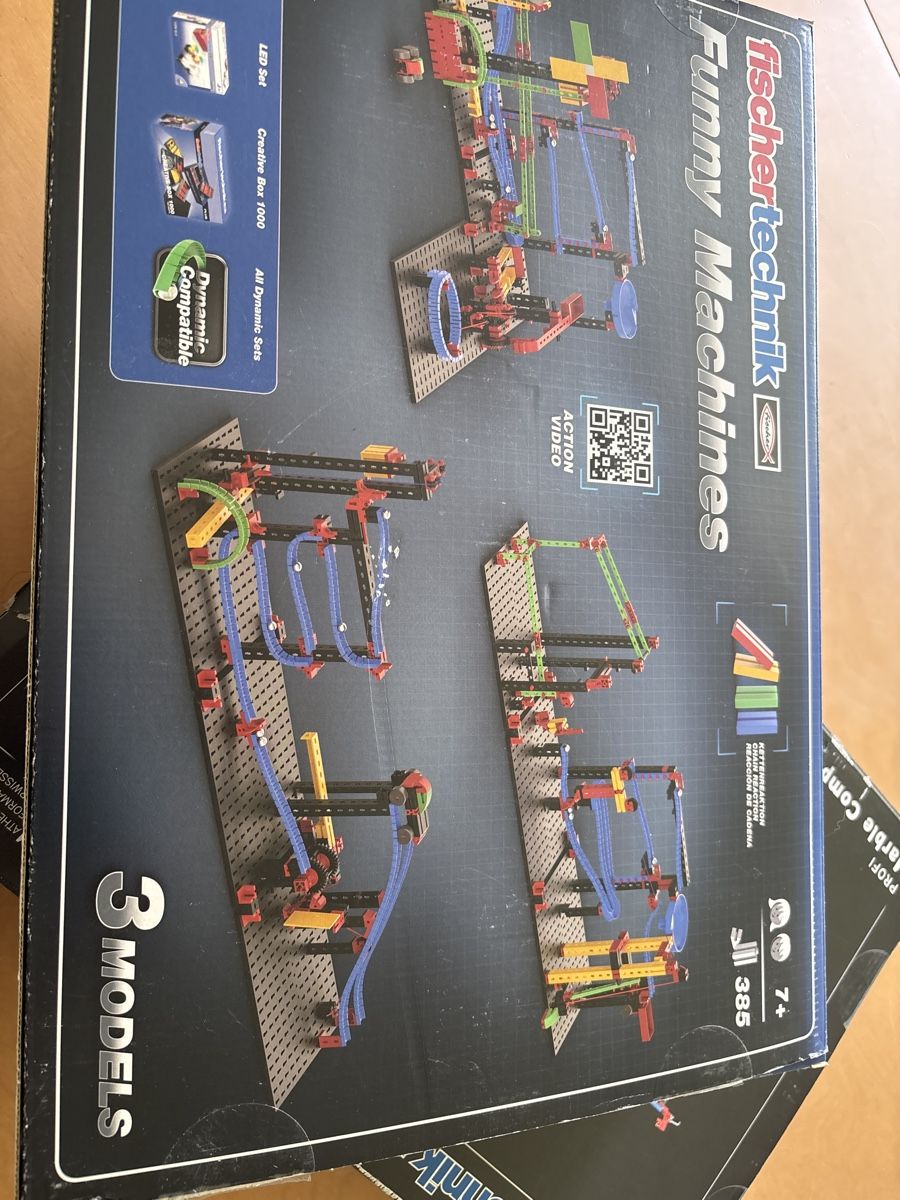 Fischer Kit di costruzioni: Fischertechnik - Funny Machines - Bausatz - Winter Spass! – Nuovo e nell'imballaggio originale da Schmerikon venduto da Mueramusik 1