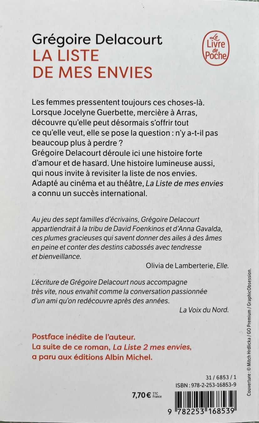 Libri: La liste de mes envies + Ma deuxième liste – Nuovo (secondo la descrizione) da Le Crêt-p-Semsales venduto da staglione69 1