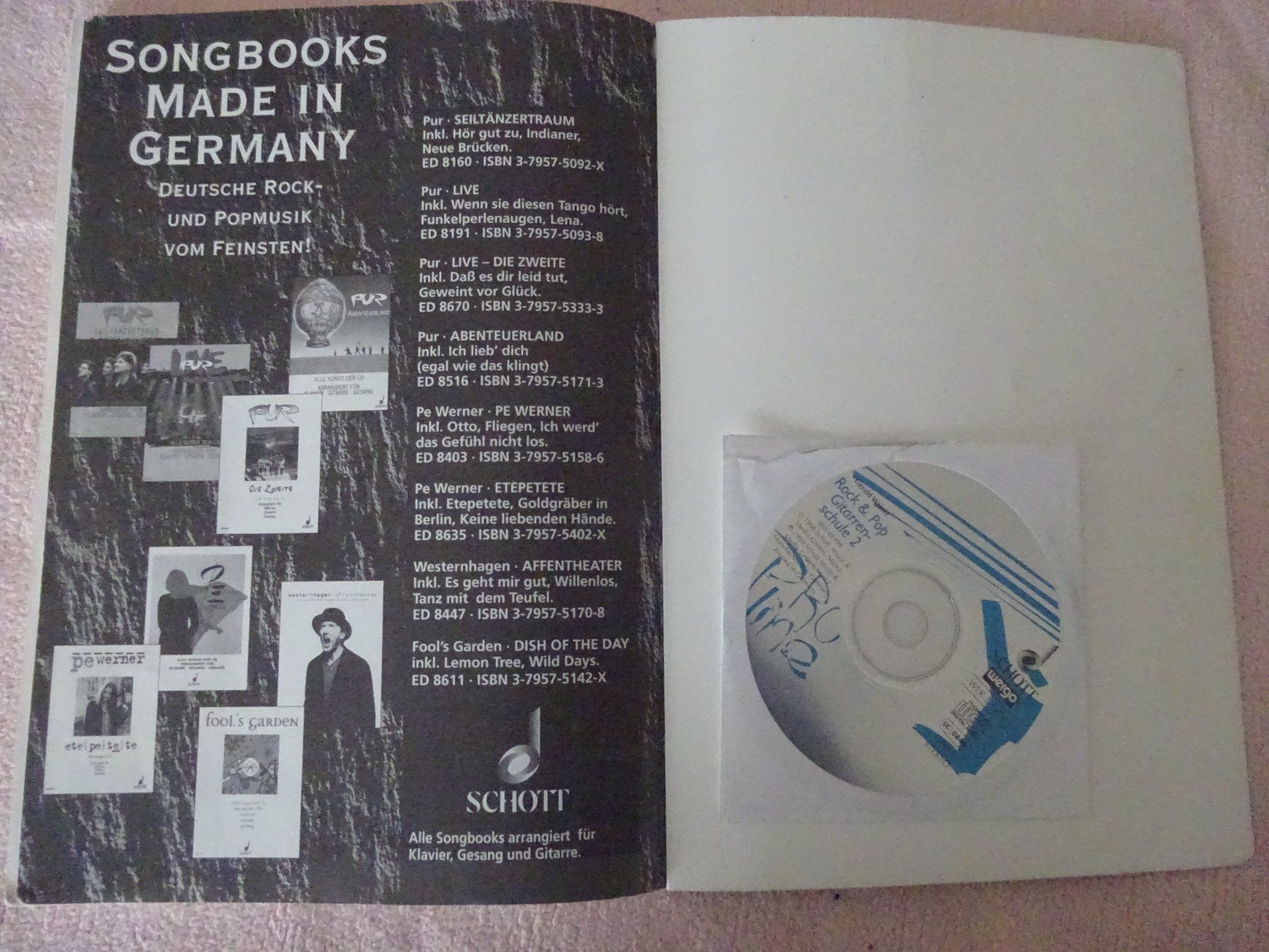 Livres: GITTARREN - SCHULE ** ROCK POP ** PLUS CD – D'occasion à Luzern par xrayspex99 3