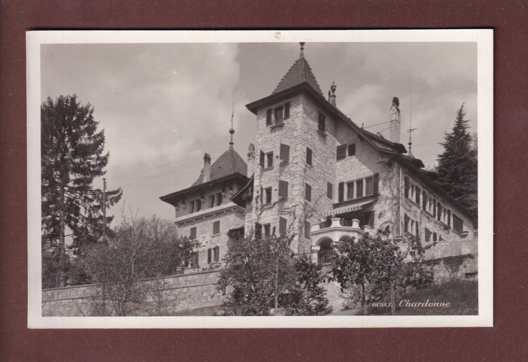 Cartoline postali: CHARDONNE sur Vevey – Usato da Pully venduto da nicecards