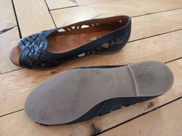 Sandalen schwarz 37