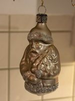 Kleinerer Weihnachtsanhänger, silberfarbener Weihnachtsmann