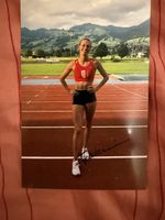 Autogrammkarte Leichtathletin Noémie Salamin Unterschrift ne