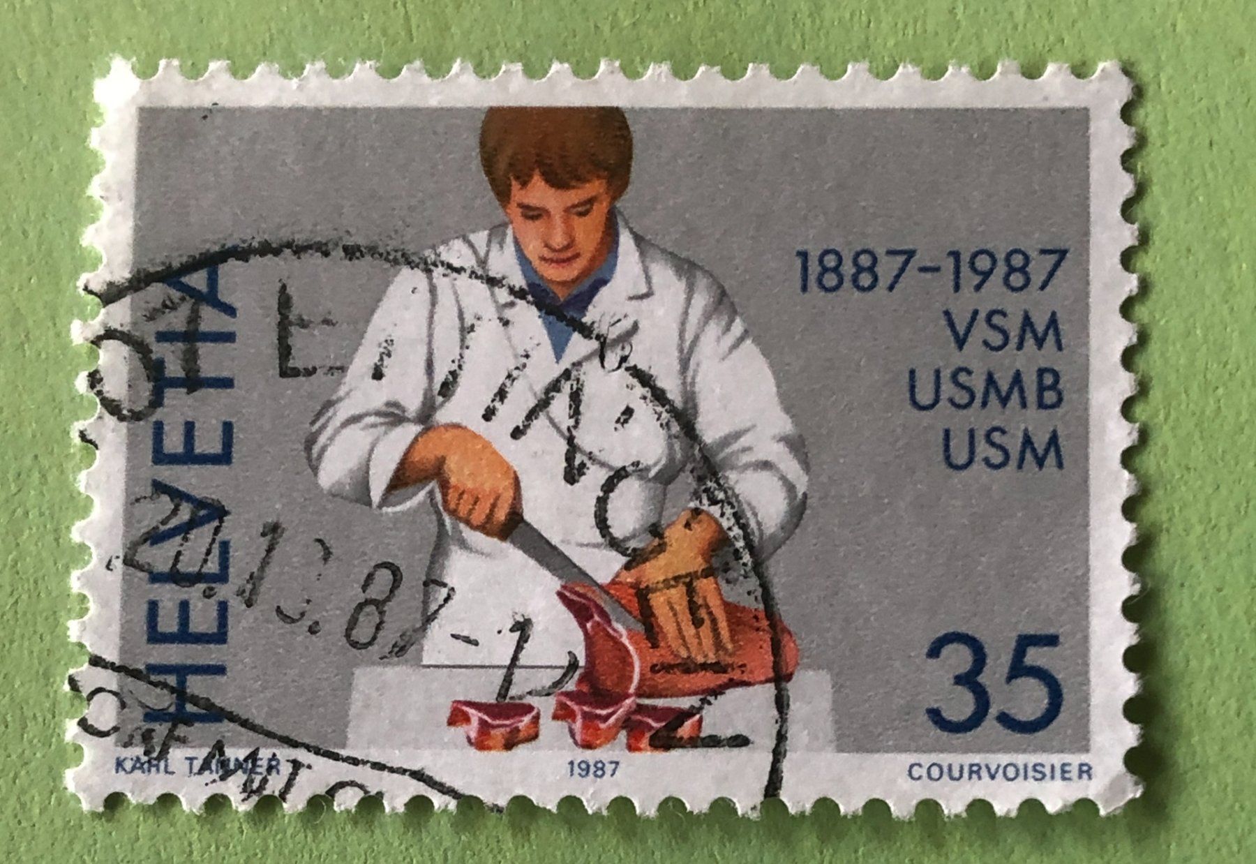 Tutti i francobolli: CH Briefmarken mit Gestempelt  – Usato da Aarau venduto da Billa007