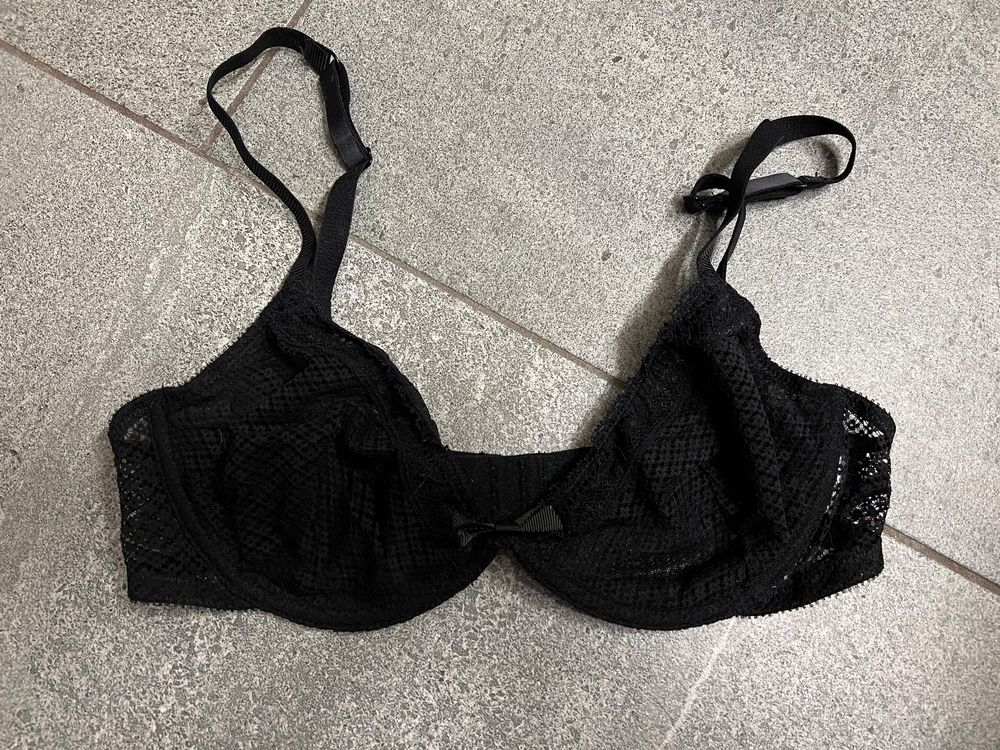 Soutien-gorge Noir Neuf Esther Queen Erina - Taille 90C - Avec étiquettes