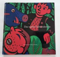 Tapfere Schneiderlein Kinderbuch Linolschnitten Jörg Ernst