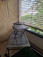 Table de jardin pliable