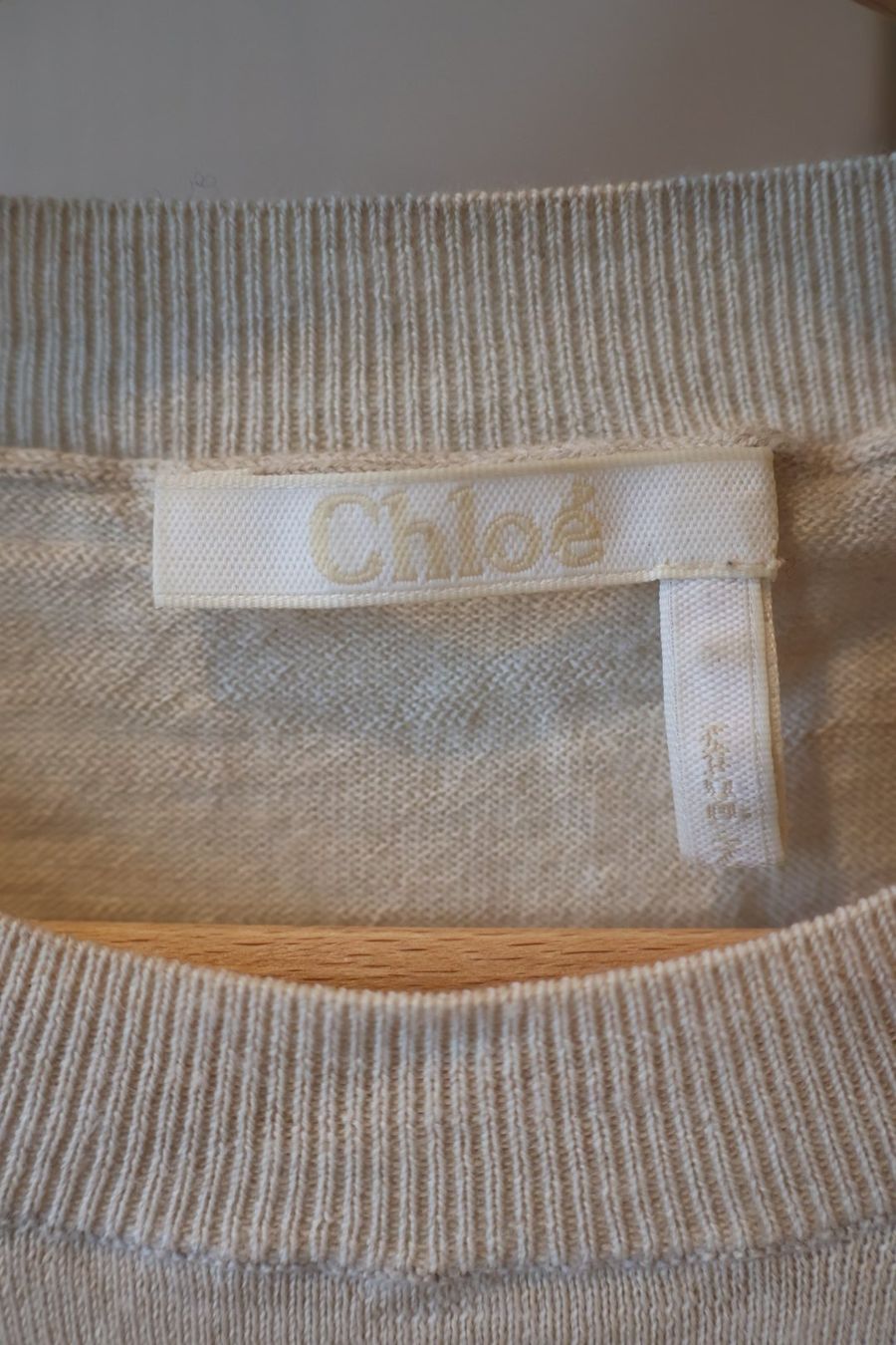Chloé Pullover & Sweatshirts: Beiger Chloé Wollpullover – Gebraucht aus Winterthur von jul_v9wx 2