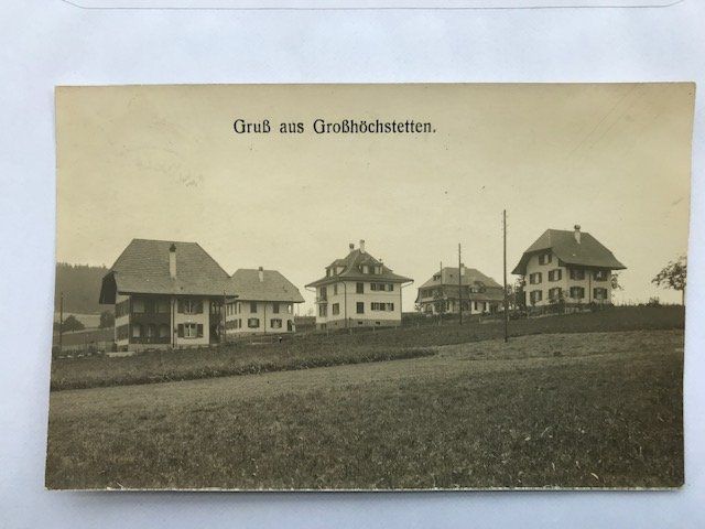Cartoline postali: Grosshöchstetten, von 1930 – Usato da Niederscherli venduto da Lucia16