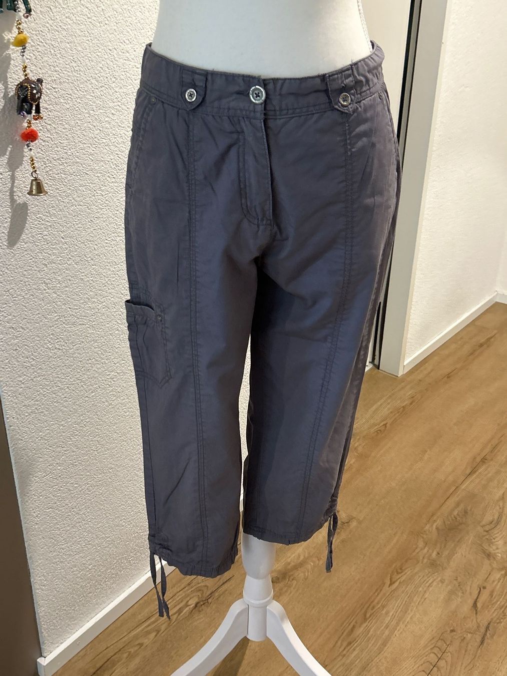 Pantaloni: 3/4 Sommerhose grau von Chicorée – Usato da Brunnen venduto da Nala2929