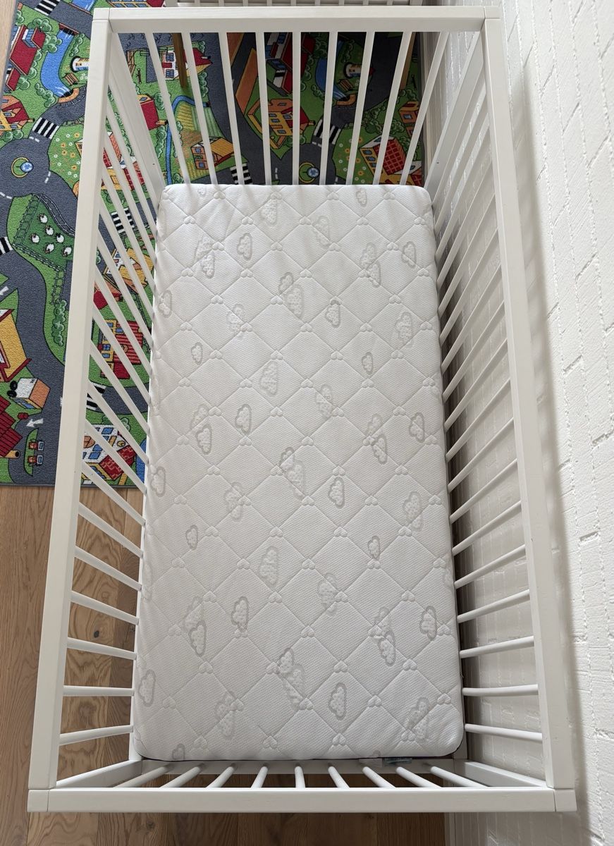 Leander Letti: Kinderbett - Leander Luna Babybett, weiss/Eiche – Usato da Zollikon venduto da sibnin 4