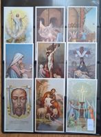 9 Heiligenbildli-Helgeli ca.1950 Printed in Switzerland(10)